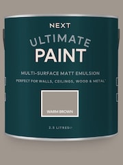 Warm Brown Ultimate® Multi-Surface Peel & Stick Paint Sample - Image 1 of 5