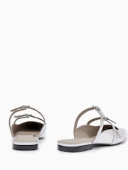 AllSaints Silver Shar Flat Shoes - Image 3 of 5