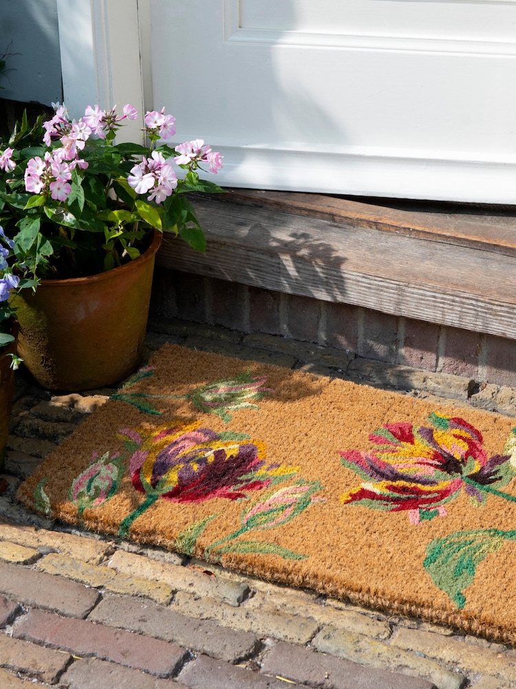 Laura Ashley Purple Gosford Doormat - Image 1 of 3
