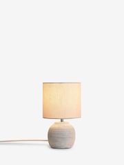 Grey Fairford Bedside Table Lamp - Image 3 of 4