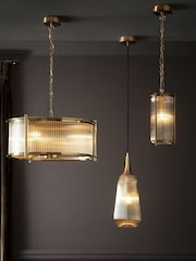 Brass Hertford Pendant Ceiling Light - Image 3 of 5