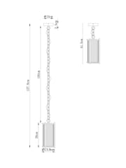 Brass Hertford Pendant Ceiling Light - Image 4 of 5