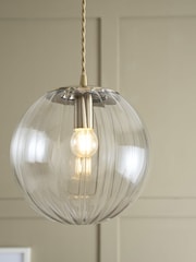 Brass Bourton Pendant Ceiling Light - Image 3 of 5