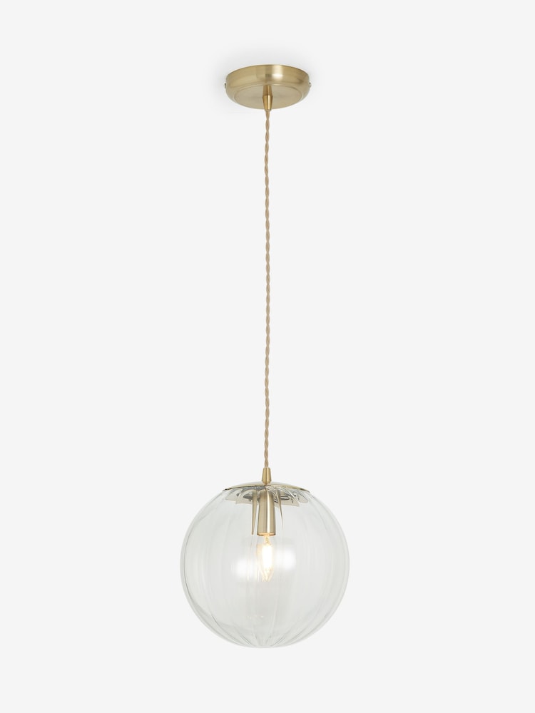 Brass Bourton Pendant Ceiling Light - Image 5 of 5