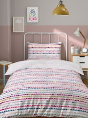 Copenhagen Home Kids Mini Scandi Waves Duvet Cover and Pillowcase Set - Image 1 of 2