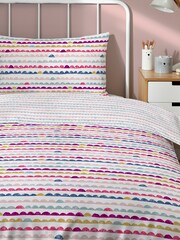 Copenhagen Home Kids Mini Scandi Waves Duvet Cover and Pillowcase Set - Image 2 of 2