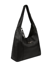 Pure Luxuries London Nina Leather Shoulder Black Bag - Image 3 of 5