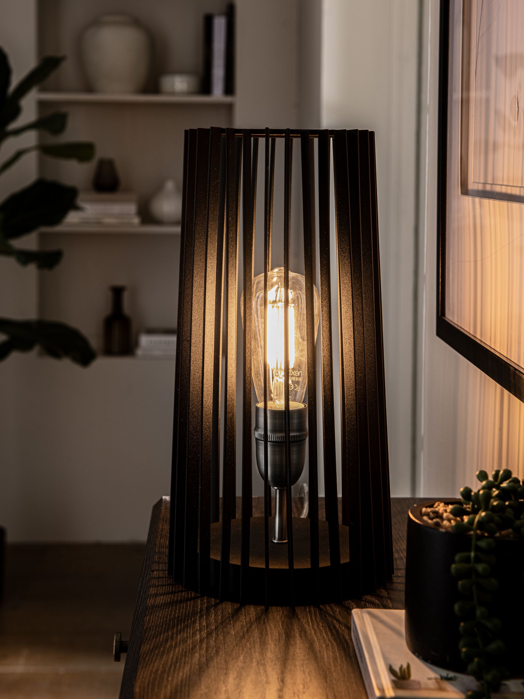 Buy Black Brooklyn Table Lamp from the Next UK online shop