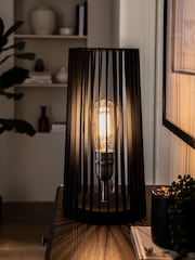 Black Brooklyn Table Lamp - Image 1 of 7