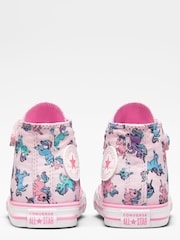 Converse Pink Unicorn 1V Infant Trainers - Image 4 of 7
