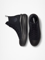 Converse Black Move High Top Youth Trainers - Image 5 of 6