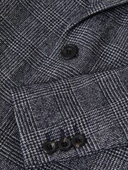 Reiss Navy Babbington 9-12 yrs Single Breasted Check Blazer - Image 6 of 6
