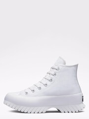 Converse White Converse Chuck Taylor All Star Lugged Hike Platform Boots - Image 4 of 9