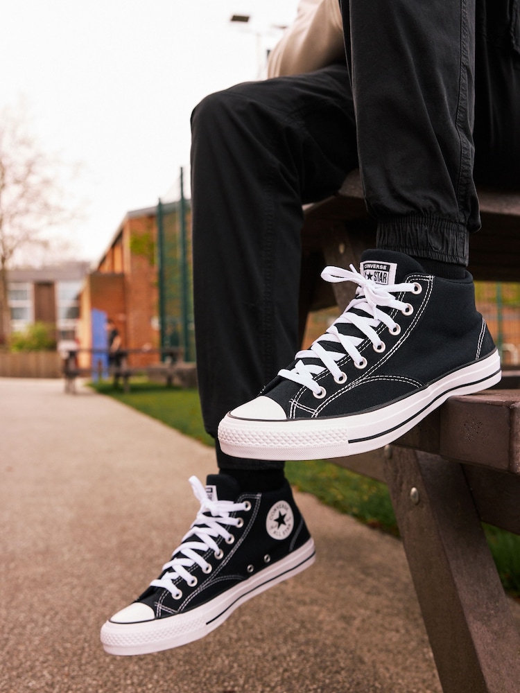 Negro - Zapatillas de deporte abotinadas Malden Street de Converse - Imagen 1 de 15