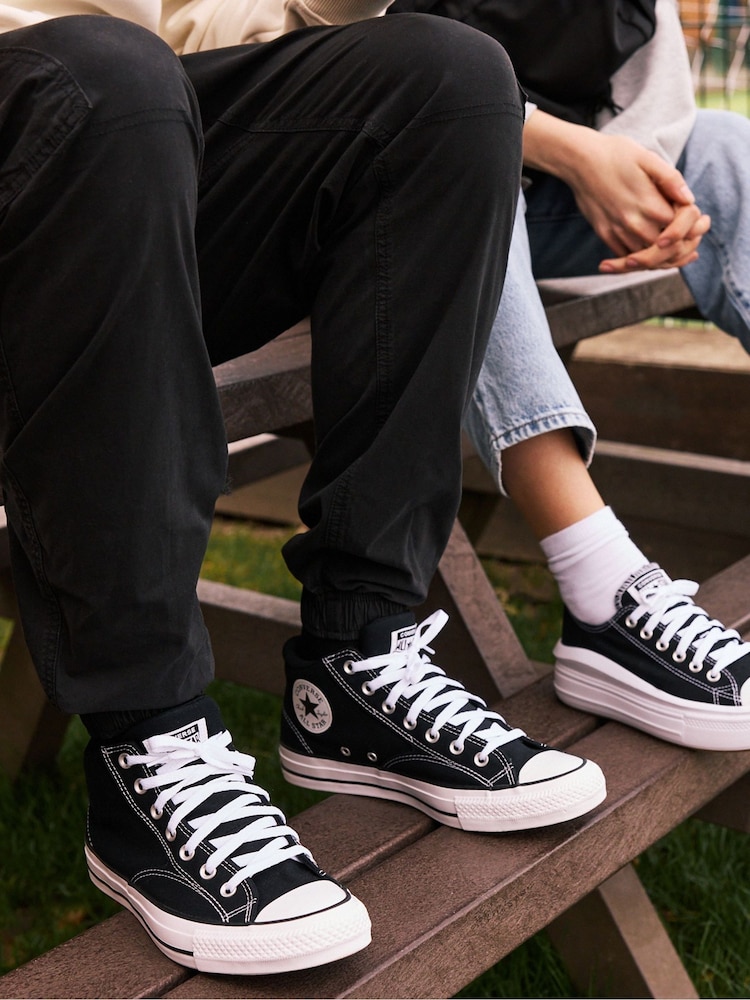Zwart - Converse - Malden Street Mid sneakers - Image 4 of 15