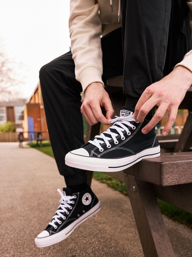 Zwart - Converse - Malden Street Mid sneakers - Image 8 of 15
