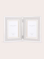 Laura Ashley Natural Harrison Double Picture Frame - Image 2 of 4
