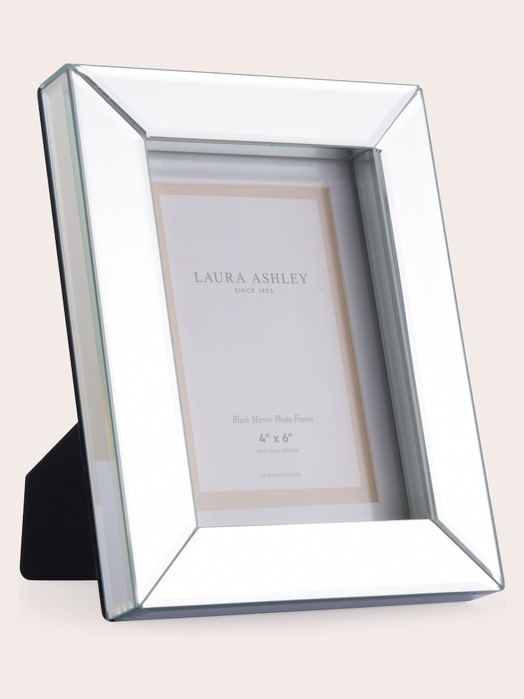 Laura Ashley Block Mirror Picture Frame - Image 1 of 3