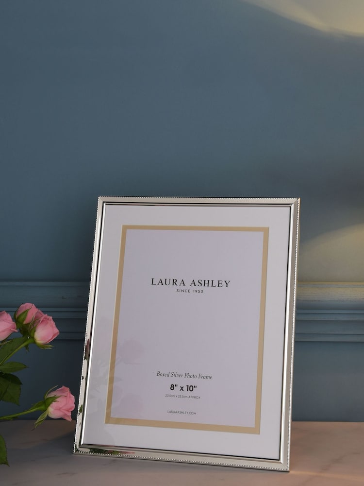 Laura Ashley Silver Boxed Silver Plated Picture Frame - Image 1 of 4
