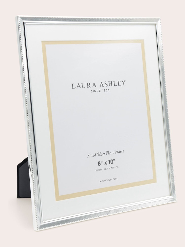 Laura Ashley Silver Boxed Silver Plated Picture Frame - Image 2 of 4