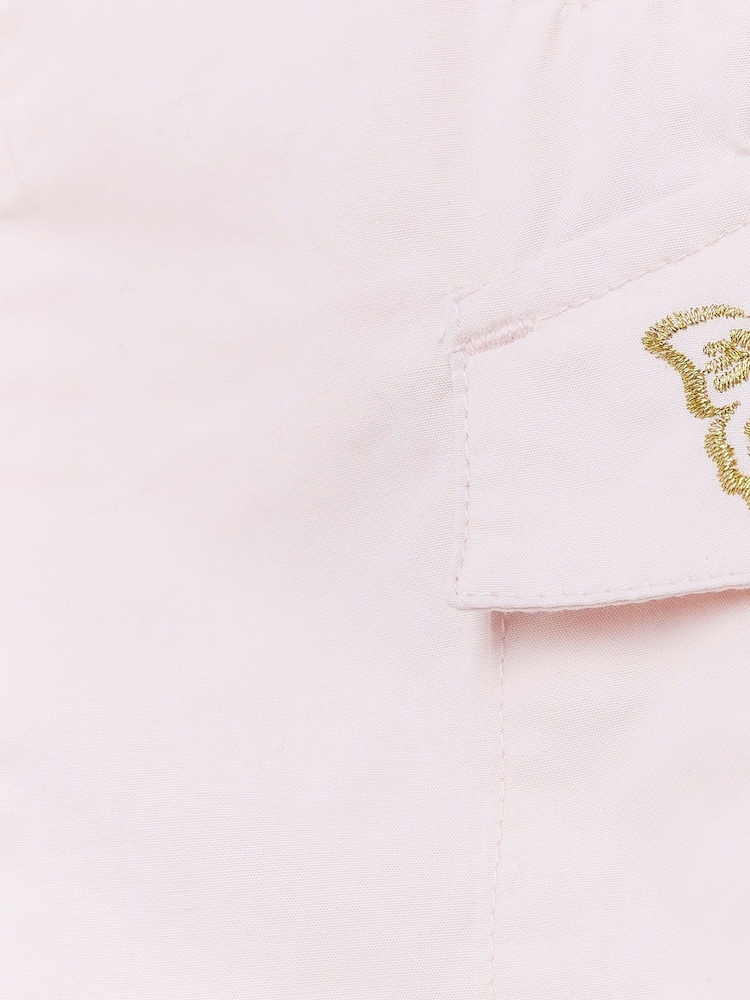 River Island Pink Mini Girls Pull On Cargo Trousers - Image 4 of 4