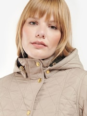 Barbour® Nude Millfire Quilt Jacket - Image 4 of 9