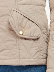 Barbour® Nude Millfire Quilt Jacket - Image 8 of 9