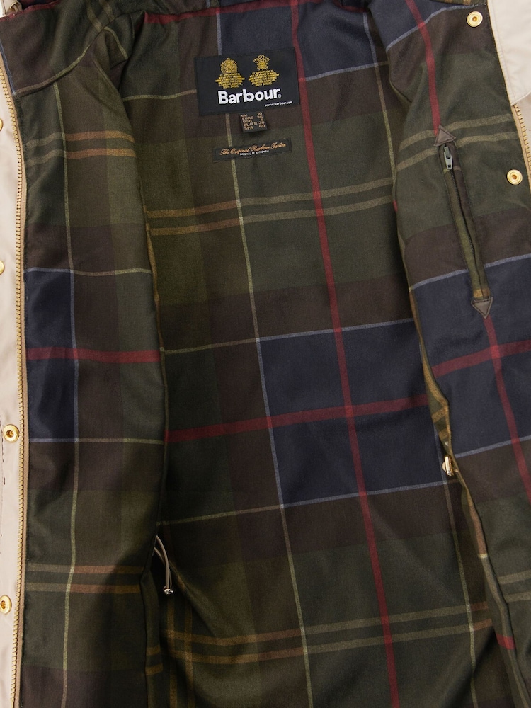 Barbour® Nude Millfire Quilt Jacket - Image 9 of 9 Barbour® Nude Millfire Quilt Jacket - Image 9 of 9