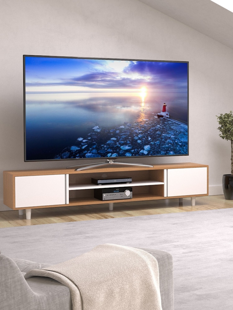 AVF White Harbour 2000 TV Unit - Image 1 of 6