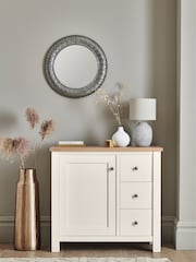 Cream Malvern Oak Effect Small Sideboard - Image 1 of 11