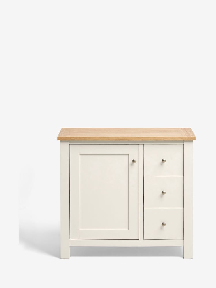 Cream Malvern Oak Effect Small Sideboard - Image 12 of 12 Cream Malvern Oak Effect Small Sideboard - Image 12 of 12