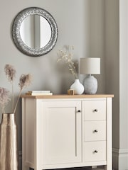 Cream Malvern Oak Effect Small Sideboard - Image 3 of 11