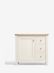 Cream Malvern Oak Effect Small Sideboard - Image 7 of 11