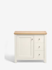 Cream Malvern Oak Effect Small Sideboard - Image 10 of 11