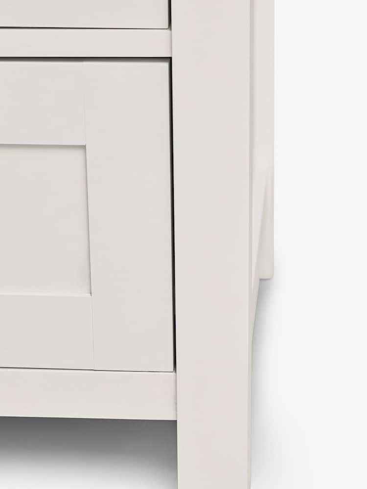 Chalk Malvern Paint Effect Triple, 2 Drawers Wardrobe - Image 12 of 12