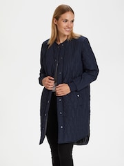 Kaffe Shally Regular Fit Quilted Coat - Image 3 of 8