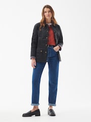 Barbour® Black Beadnell Quilted Jacket - Image 3 of 12