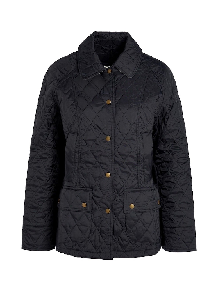 Barbour® Black Beadnell Quilted Jacket - Image 6 of 12