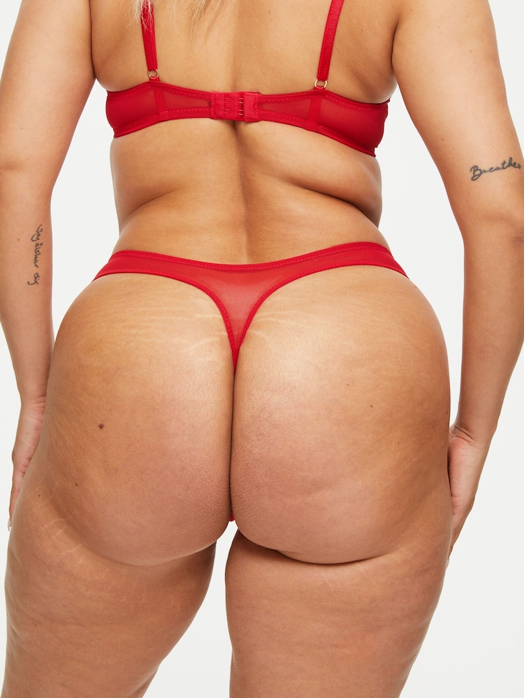 Ann Summers Red Sexy Lace Thong - Image 2 of 5