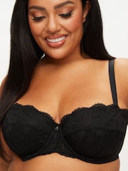 أسود - حمَّالة صدر دانتيل مكشوفة بتصميم جذّاب من Ann Summers - صورة 6 من 12