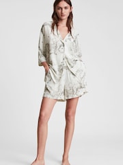 AllSaints White Esma Astraeus Pyjama Set - Image 3 of 6