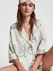 AllSaints White Esma Astraeus Pyjama Set - Image 5 of 6