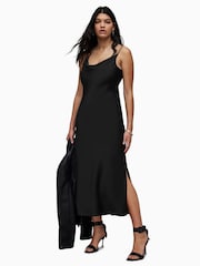 AllSaints Black Hadley Dress - Image 1 of 6