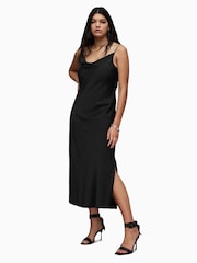 AllSaints Black Hadley Dress - Image 3 of 6