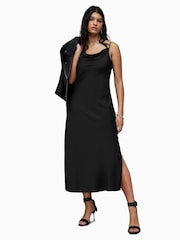 AllSaints Black Hadley Dress - Image 4 of 6