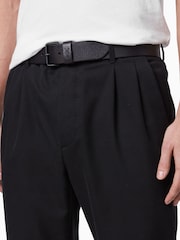 AllSaints Black Dunston Belt - Image 5 of 5