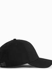AllSaints Black Fen Baseball 100% Cotton Cap - Image 5 of 7