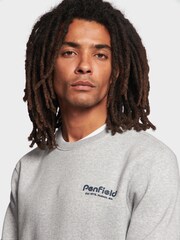 Penfield Grey Hudson Script Crew Neck Long Sleeved Sweater - Image 4 of 7