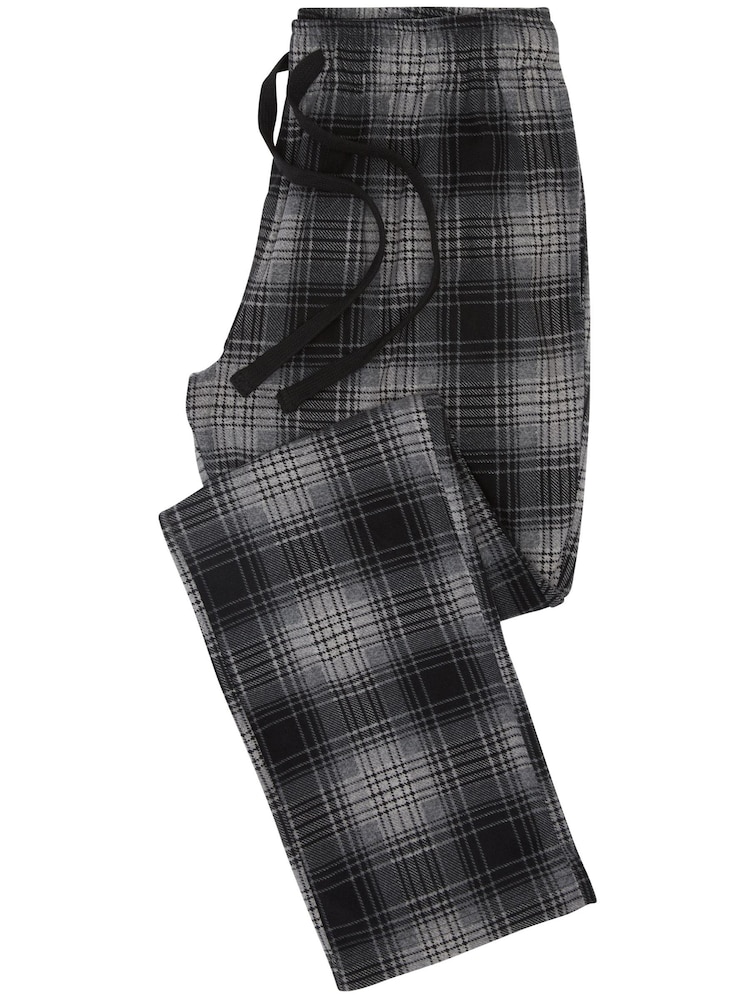 Grey/Black Check Motion Flex Cosy Pyjama Set - Image 8 of 8 Grey/Black Check Motion Flex Cosy Pyjama Set - Image 8 of 8