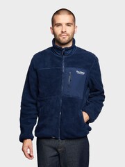 Penfield Blue Bear Outdoor Borg Zip Thru Coat Jacket - Image 1 of 8